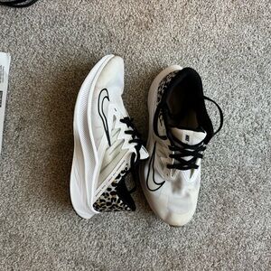 Nike Black and White Patterned Sneakers